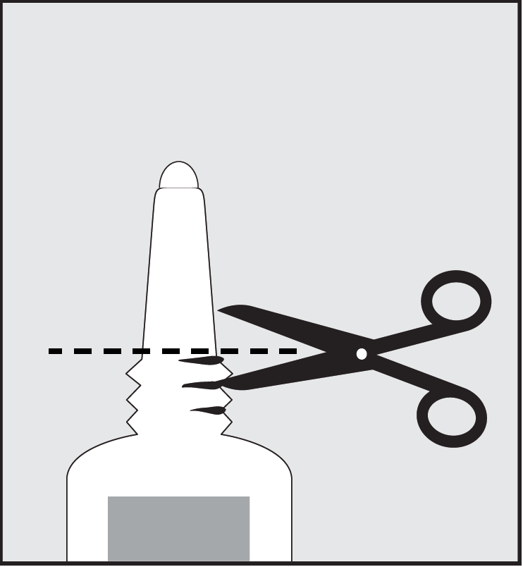 To use with the applicator. On first use of tubes, remove the cap, cut the nozzle above the screw section​.
